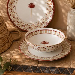 Lot de 6 assiettes creuses, SABELA