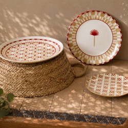 Lot de 6 petites assiettes, SABELA