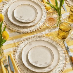 Service de table 32 pièces, COTON