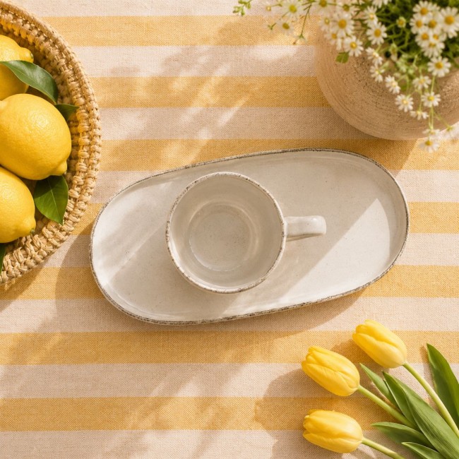 Lot de 6 mugs, COTON