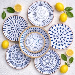 Set de 2 saladiers + couverts, SANTORIN