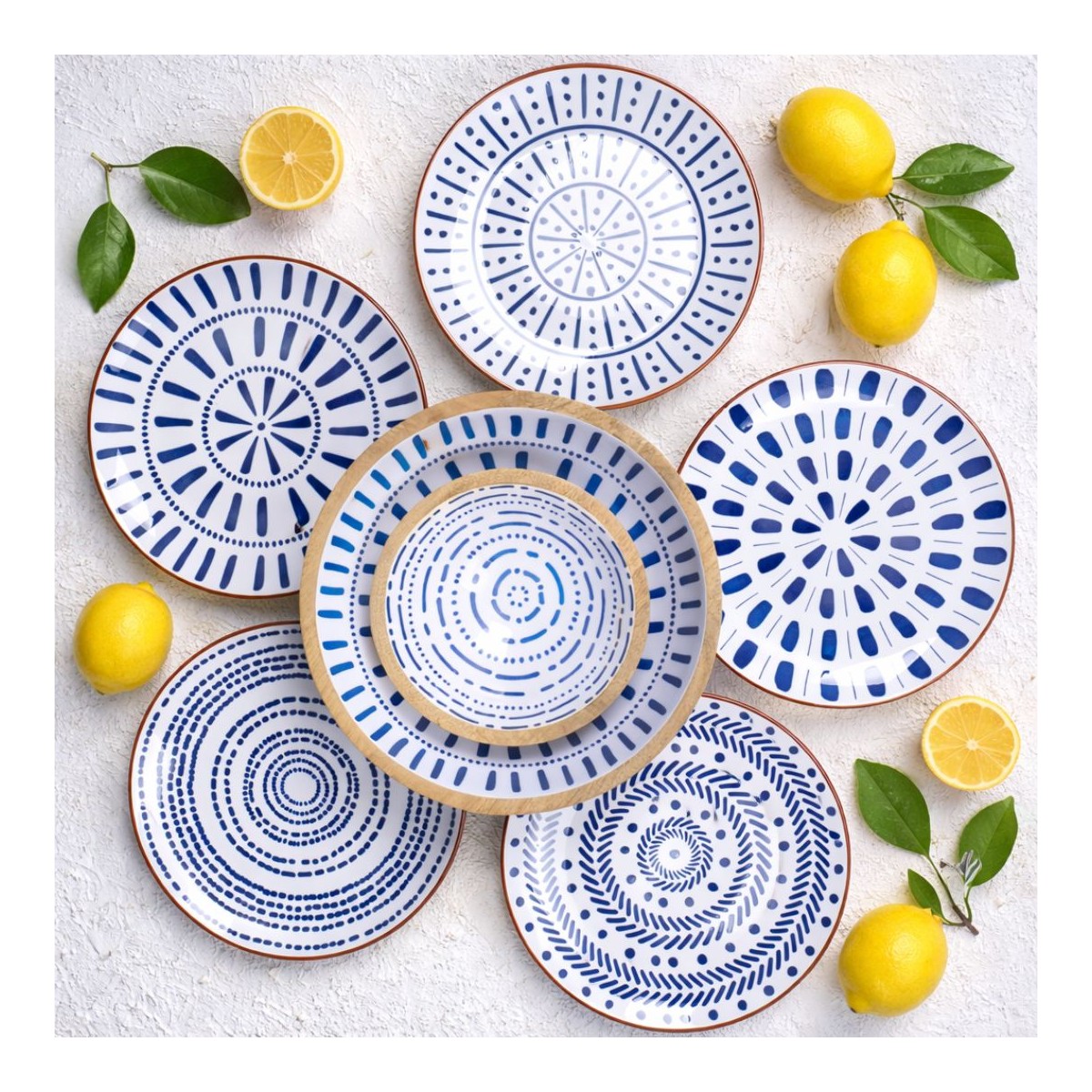 Set de 2 saladiers + couverts, SANTORIN