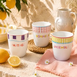 Lot de 6 gobelets, RELAX SUNSET