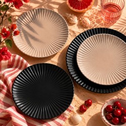 Lot de 6 assiettes à dessert, design 2, SUGAR