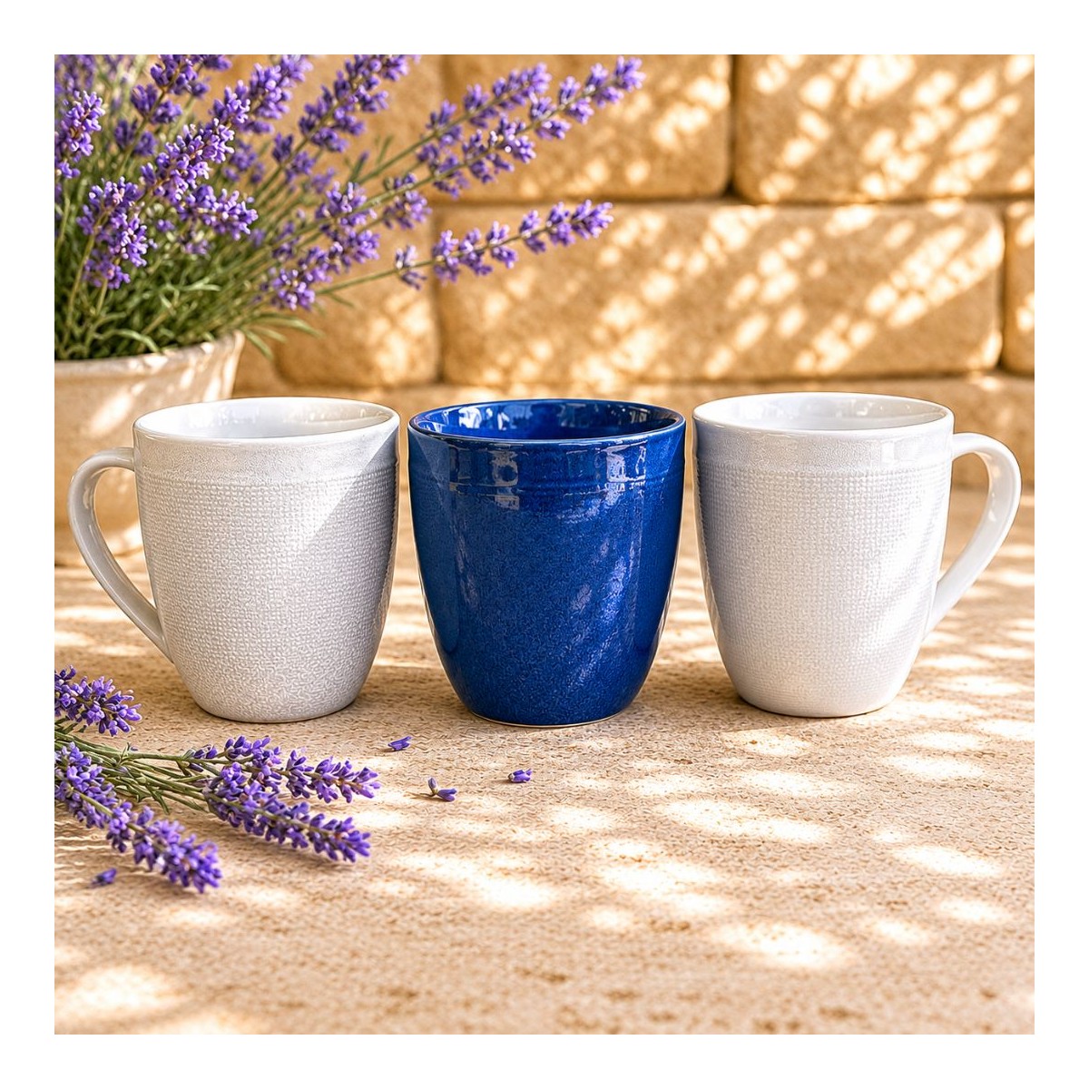 Lot de 6 mugs, OIA