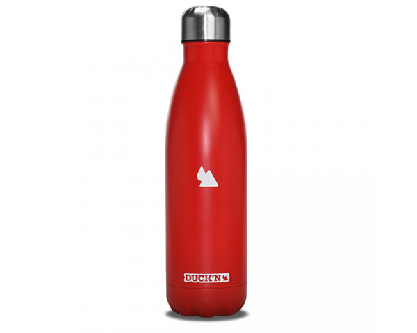 ECBOUTR Bouteille Isotherme Rouge Écarlate 500ML, Duck'n ECBOUTR Bouteille Isotherme Rouge Écarlate 500ML, Duck'n
