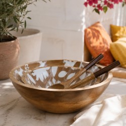 Set de 2 saladiers + couverts, HANAE