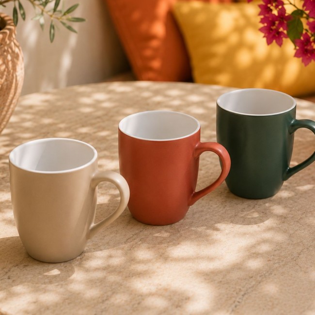 Lot de 6 mugs, HANAE