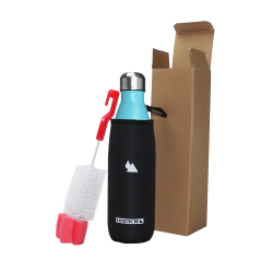 ECBOUTBC Bouteille Isotherme Bleu Ciel Pastel 500ML, Duck'n ECBOUTBC Bouteille Isotherme Bleu Ciel Pastel 500ML, Duck'n
