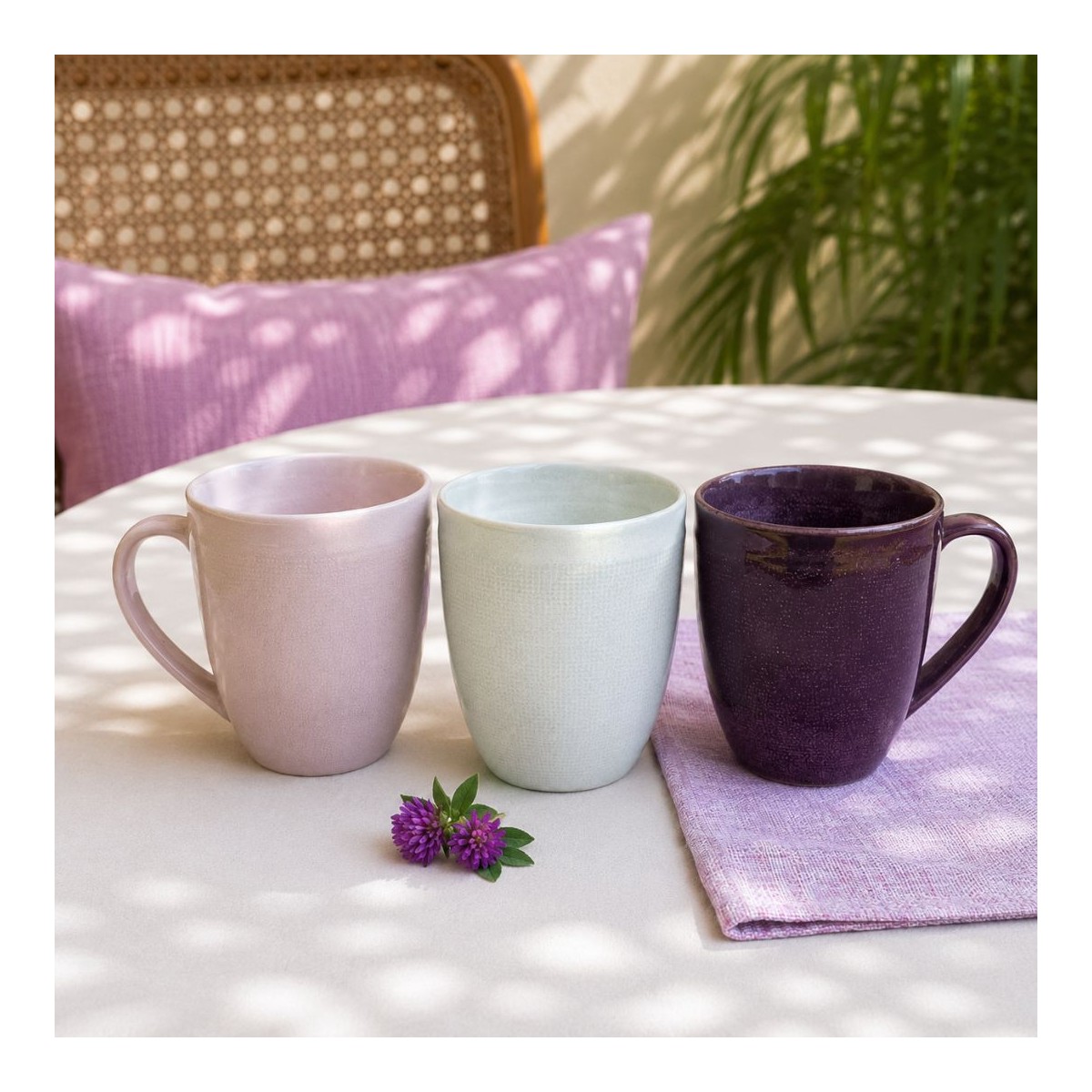 Lot de 6 mugs, TERRA