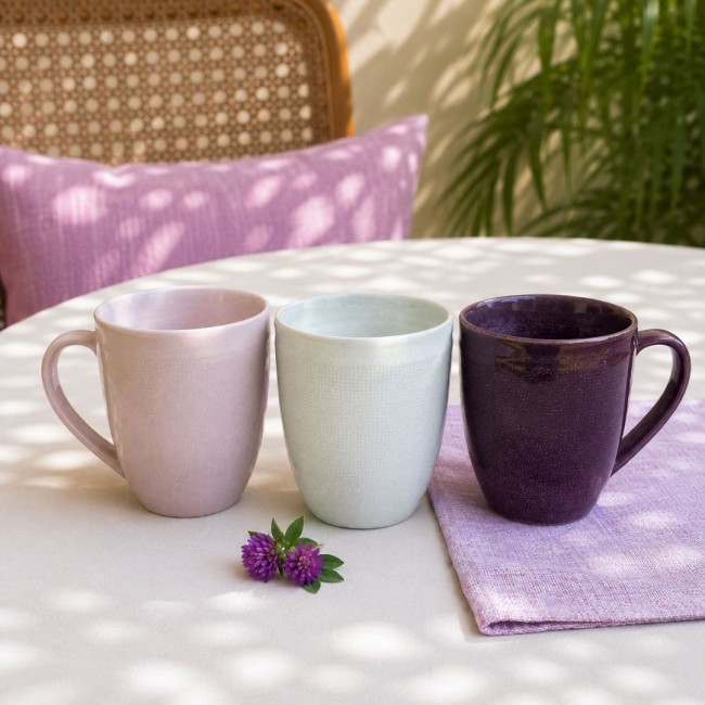Lot de 6 mugs, TERRA