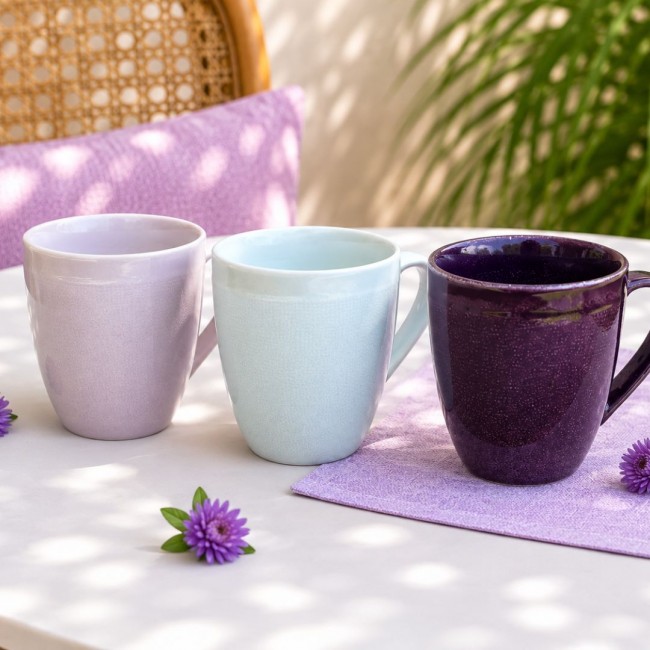Lot de 6 mugs, TERRA