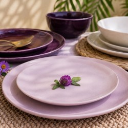 Lot de 6 assiettes à dessert, TERRA