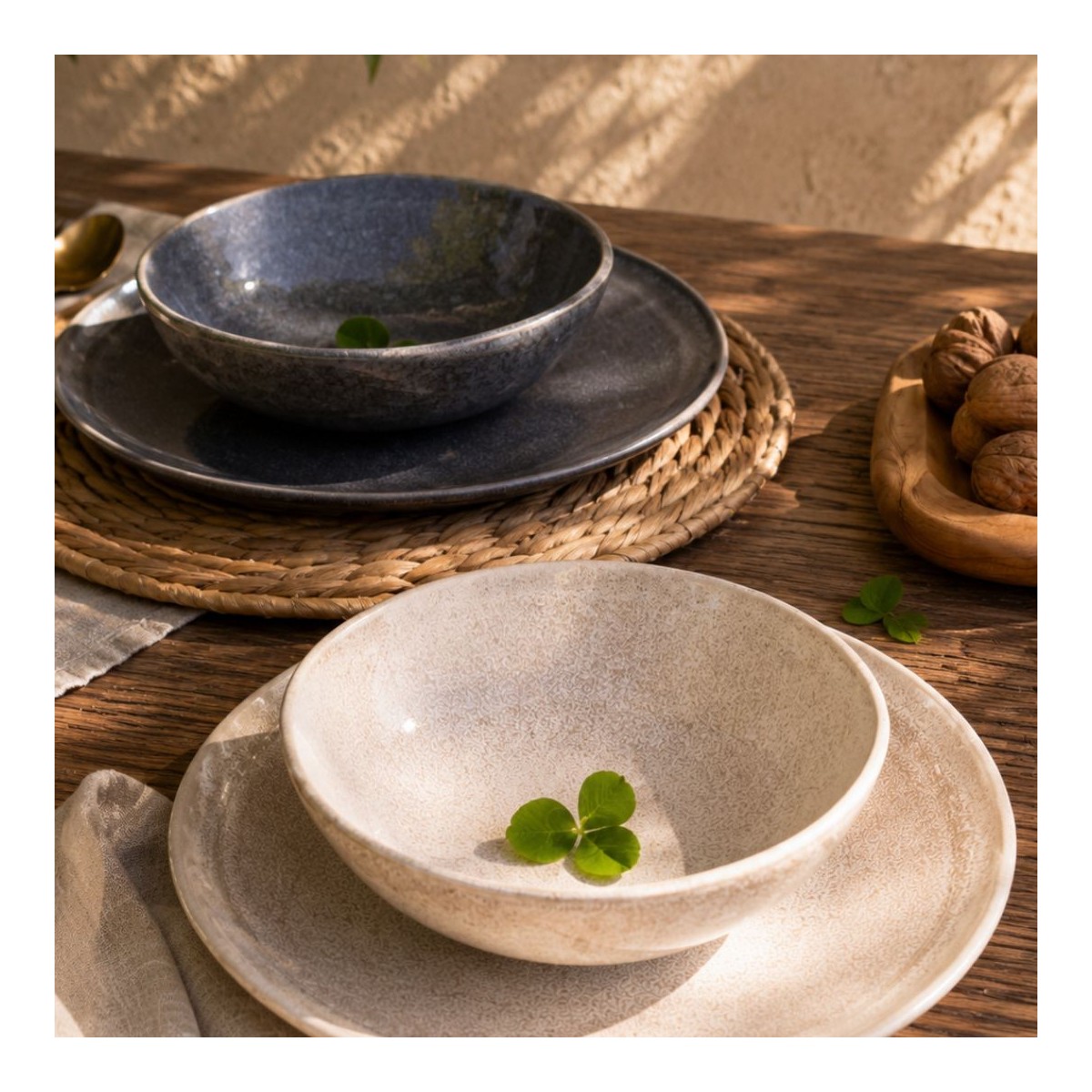 Lot de 6 assiettes creuses, ZAO