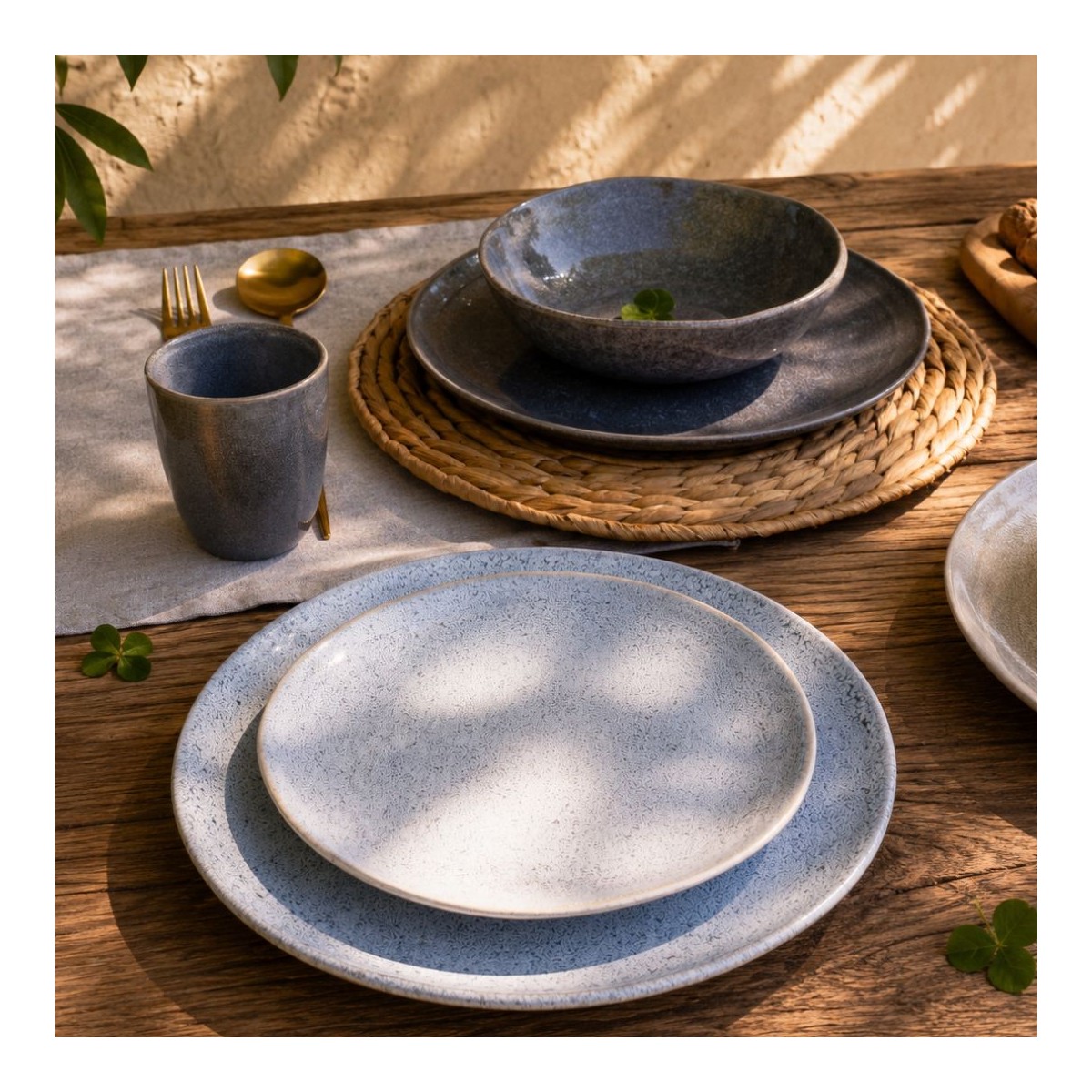 Lot de 6 assiettes à dessert, ZAO