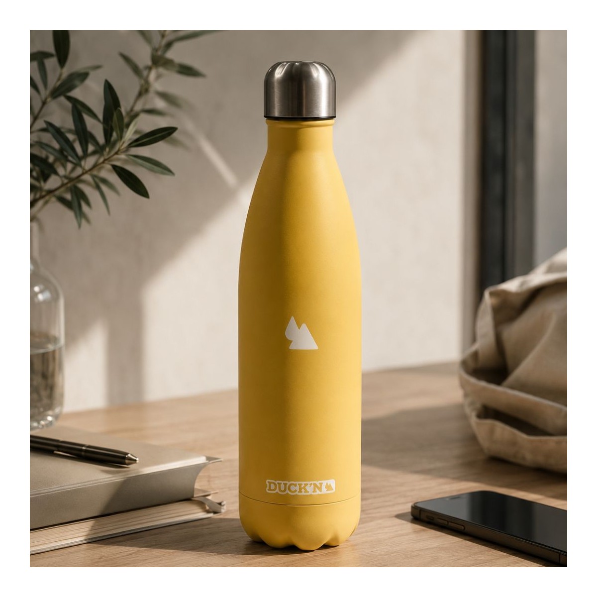 Bouteille Isotherme jaune, 500ML