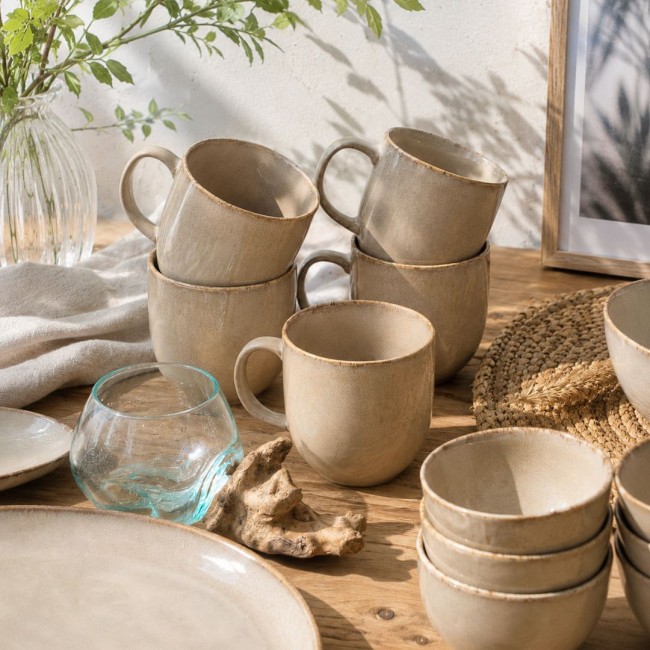 Lot de 6 mugs, DUNE