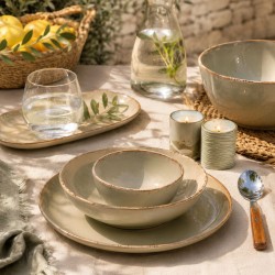Lot de 6 assiettes creuses, DUNE