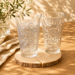 Lot de 6 verres, SLOW