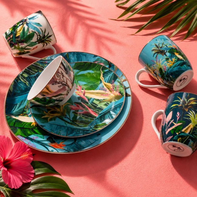 Lot de 6 mugs, BORNEO