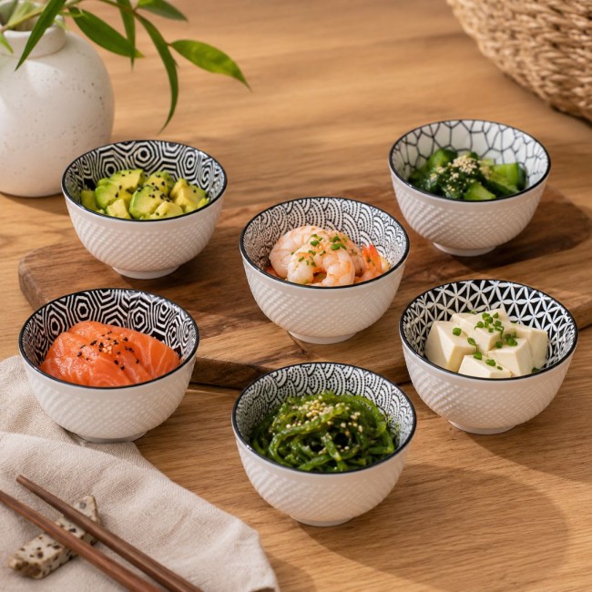 Lot de 6 petites coupelles, KIYOSE
