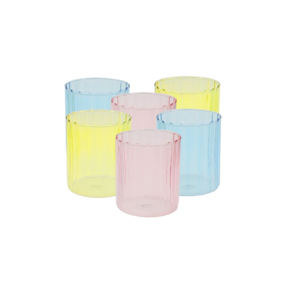 Lot de 6 verres, KYOTO