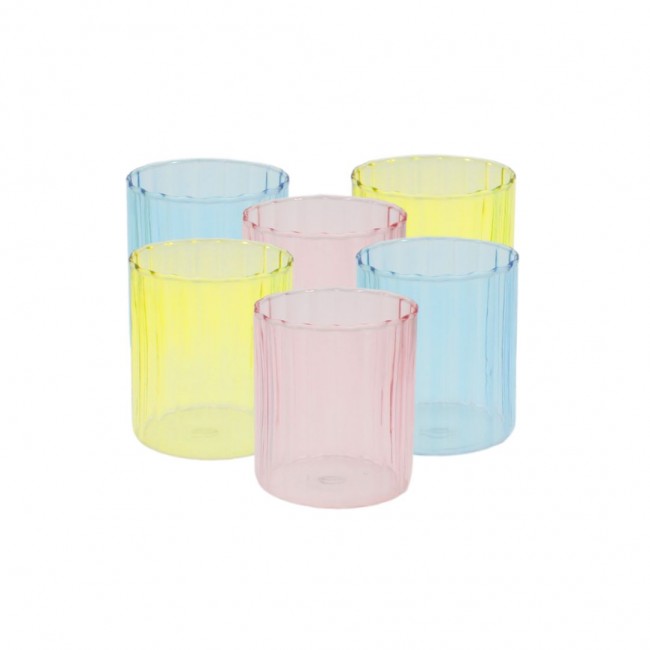 Lot de 6 verres, KYOTO