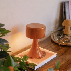 Lampe à poser terracotta, LUCI