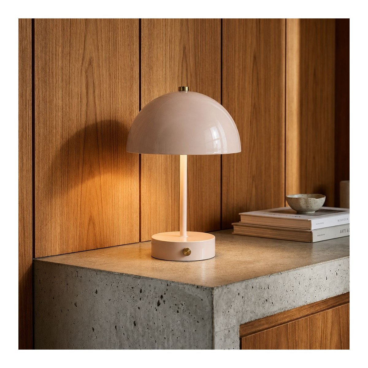 Lampe à poser beige, LUCI