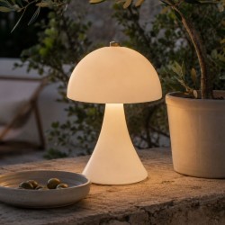 Lampe à poser blanche, LUCI