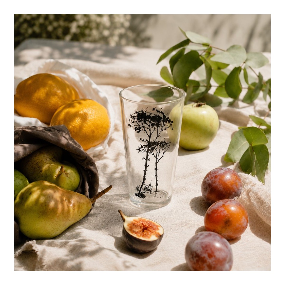 Lot de 6 verres, VILLA LES PINS