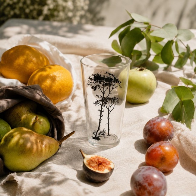 Lot de 6 verres, VILLA LES PINS