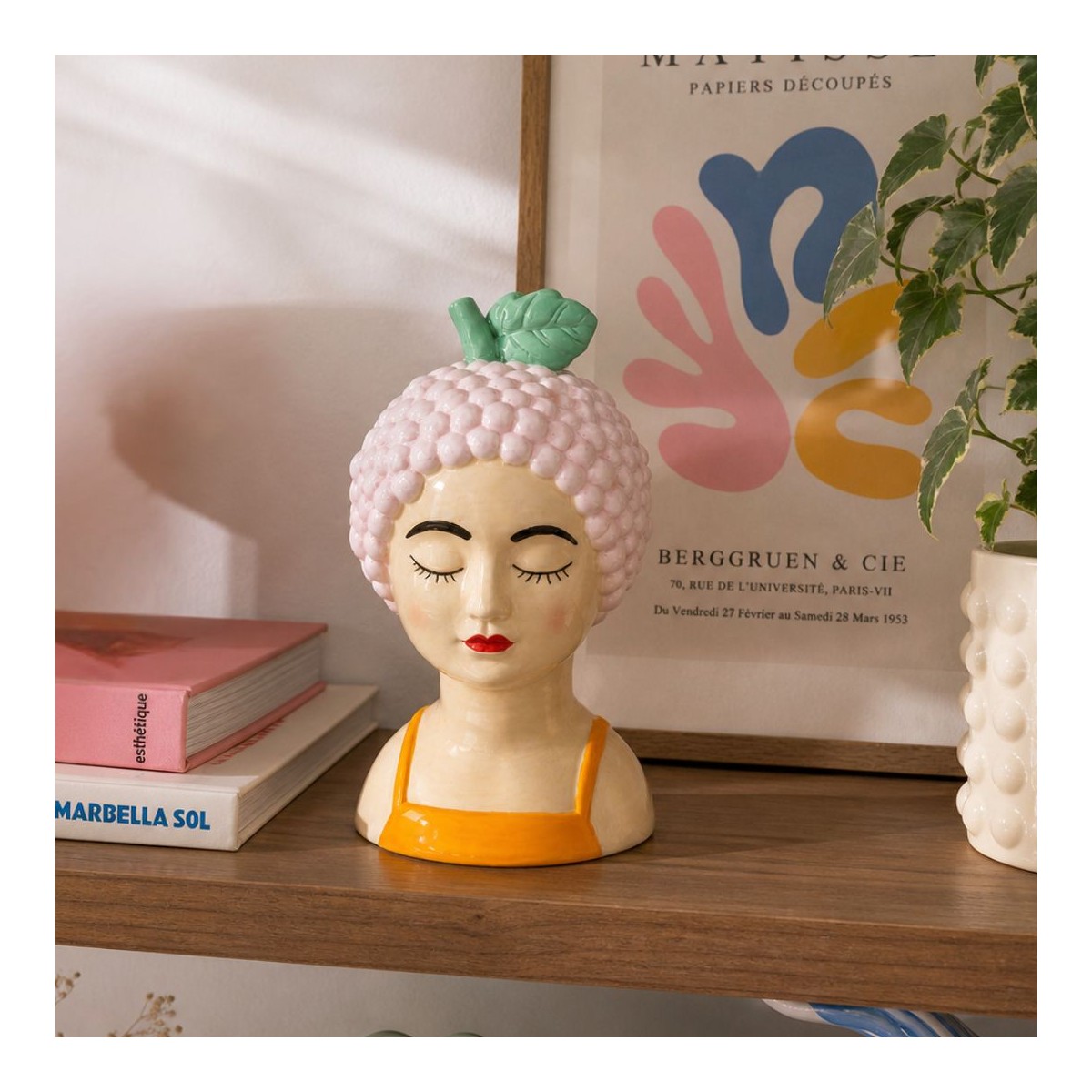 Vase buste féminin design 1, Studio Rosalie