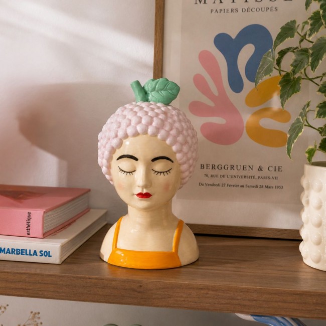 Vase buste féminin design 1, Studio Rosalie