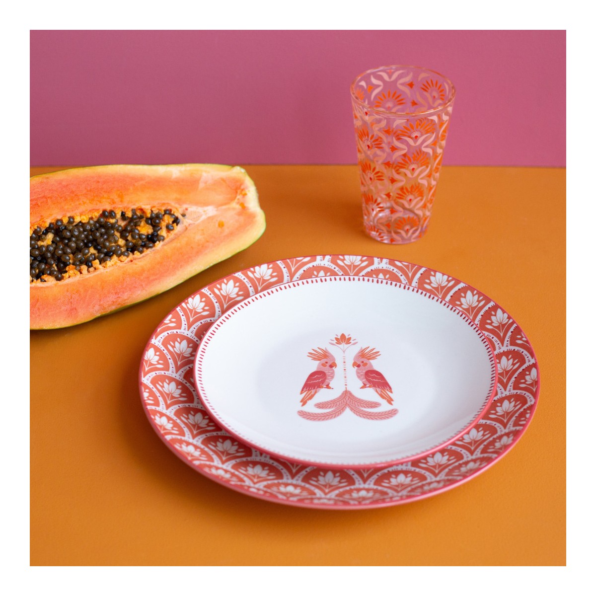 Lot de 6 petites assiettes, ZOELA