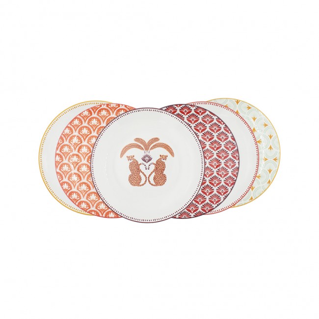 Lot de 6 petites assiettes, ZOELA