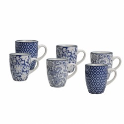 Lot de 6 mugs, MAJORELLE