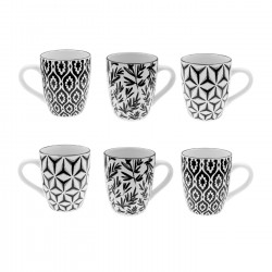 Lot de 6 mugs, SAVANA