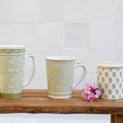 Lot de 6 mugs, SOLIMAN