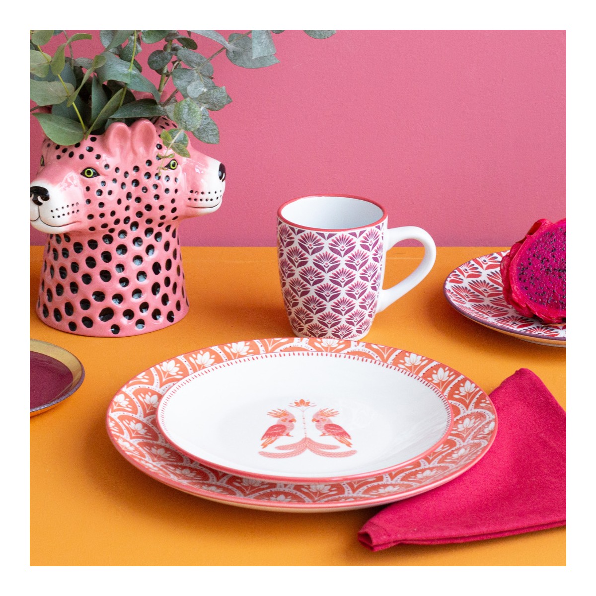 Lot de 6 mugs, ZOELA