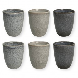Lot de 6 tasses, ZAO