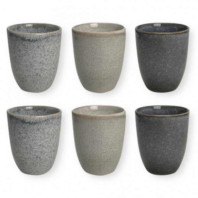 Lot de 6 tasses, ZAO