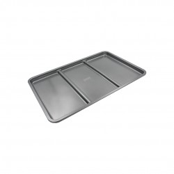 Plat à four Antiadhésif 3 compartiments rectangulaires, COMPARTIFOUR