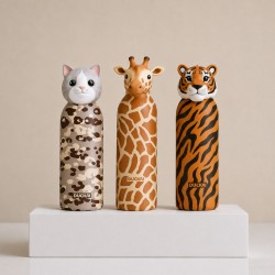 Gourde isotherme girafe, Zimo