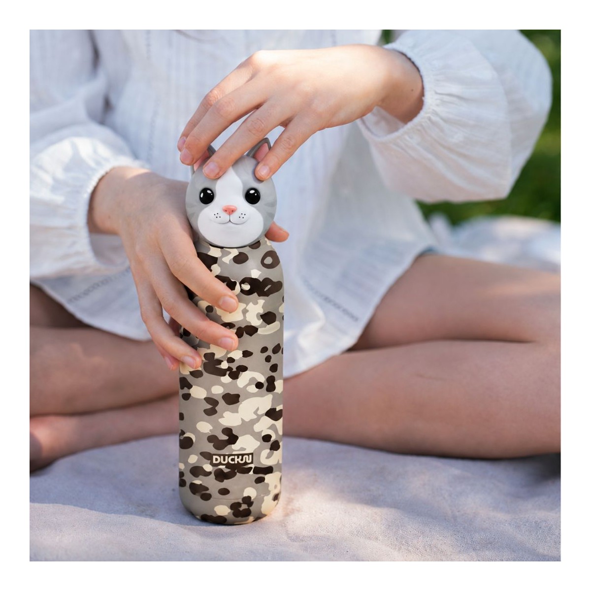 Gourde isotherme chat, Zimo