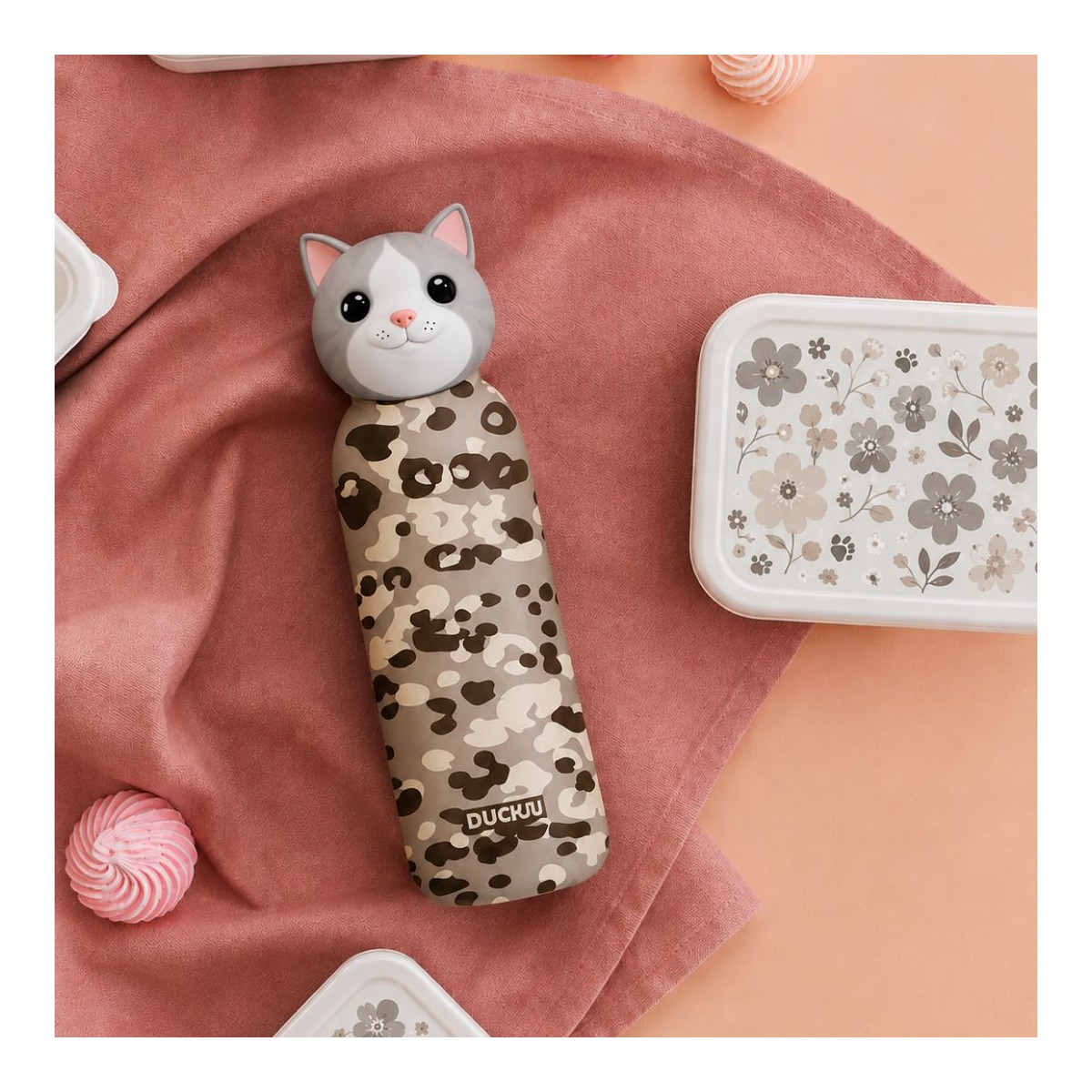 Gourde isotherme chat, Zimo