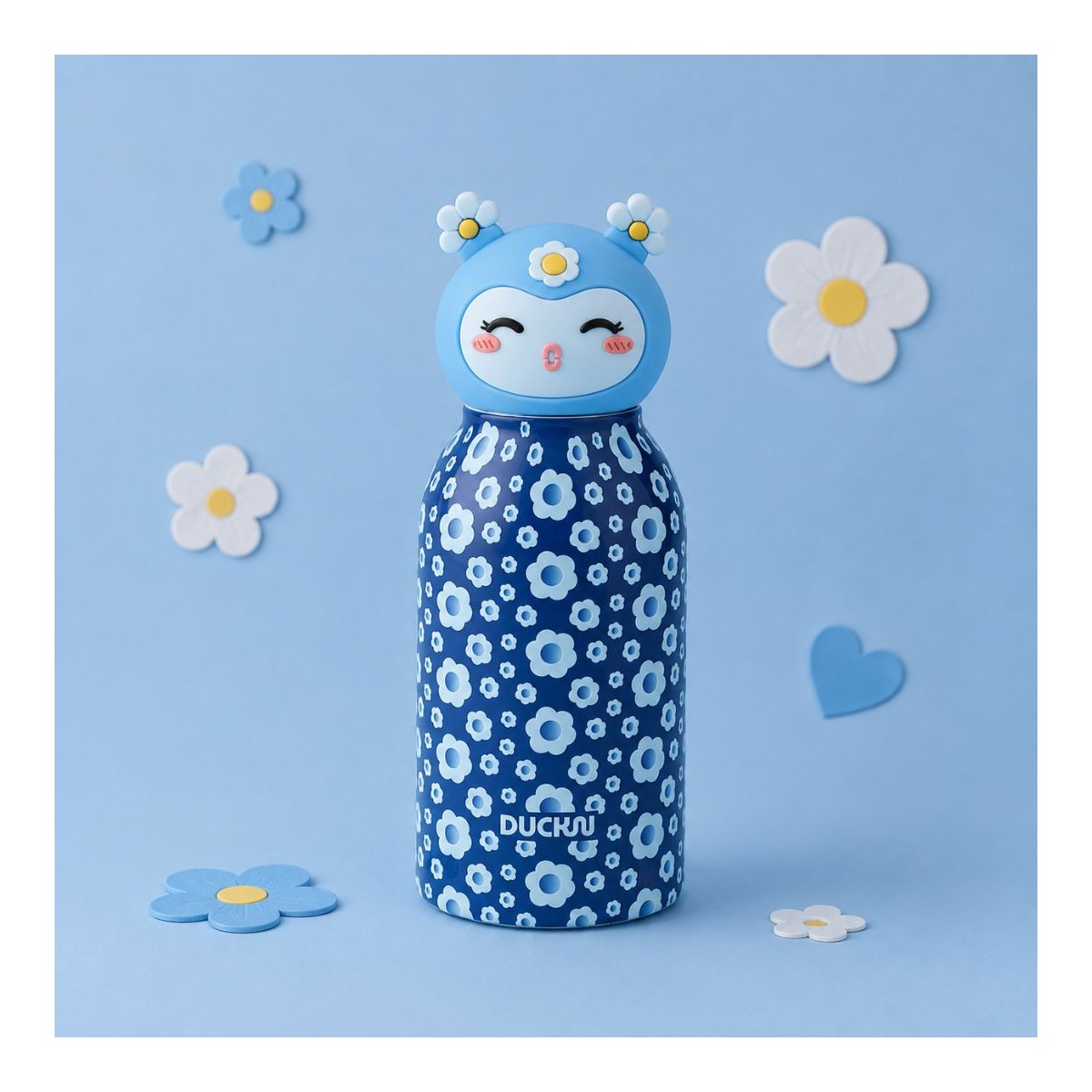 Gourde isotherme monstre bleu, Mimiki