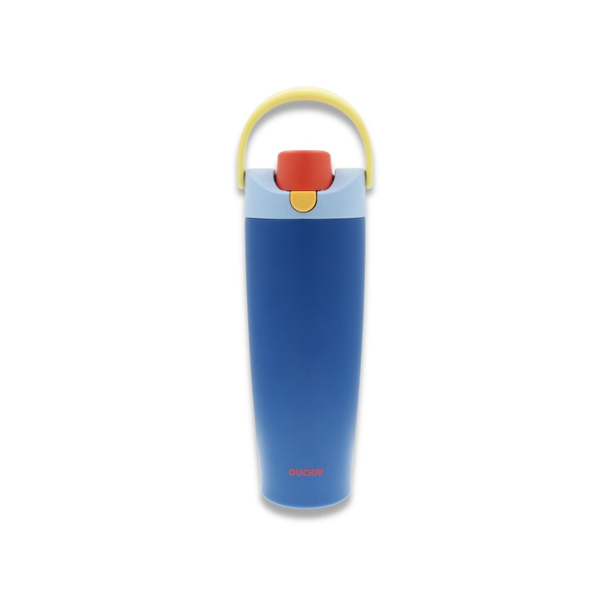 Gourde isotherme bleue avec poignée, Duck'n
