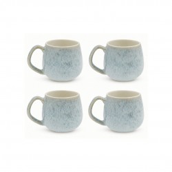 Lot de 4 tasses expresso, BOREA