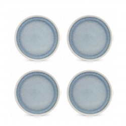 Lot de 4 petites assiettes, BOREA